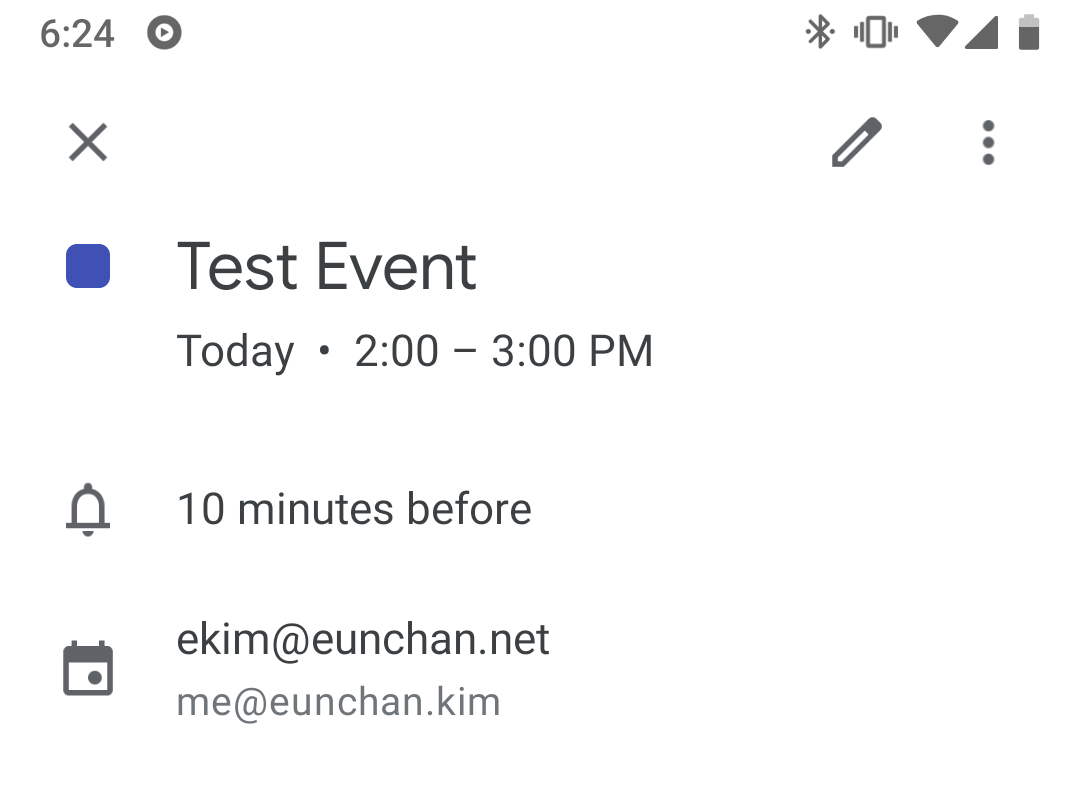 Wrong calendar name in Android Calendar App