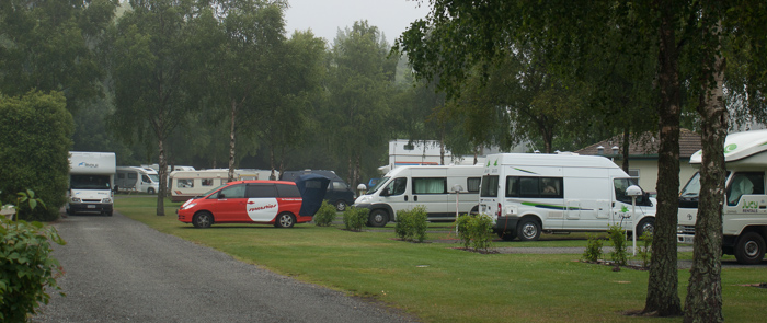 Oamaru Holiday Park의 아침