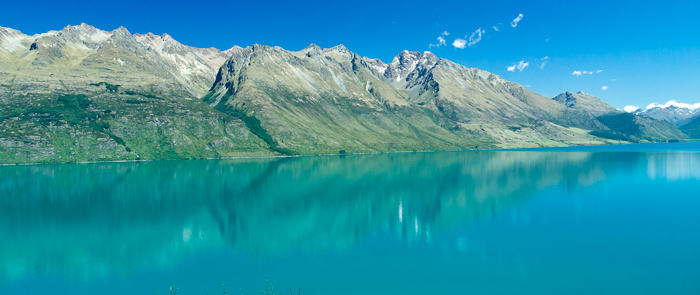 Glenorchy에서 본 Lake Wakatipu