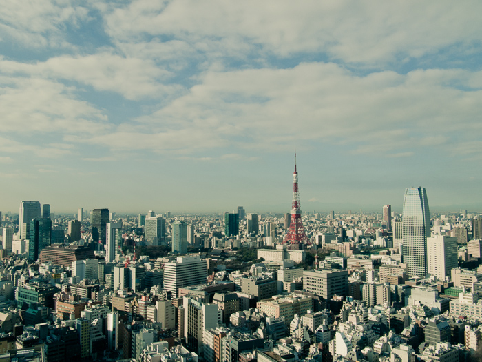 Tokyo Tower from Park Hotel Tokyo