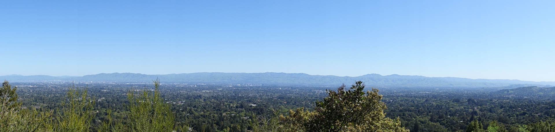 Silicon Valley from Villa Montalvo