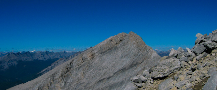 Mt.Rundle peak