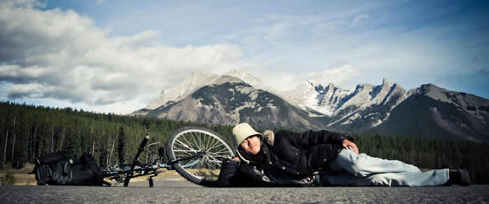 on the Road to Two Jack Lake