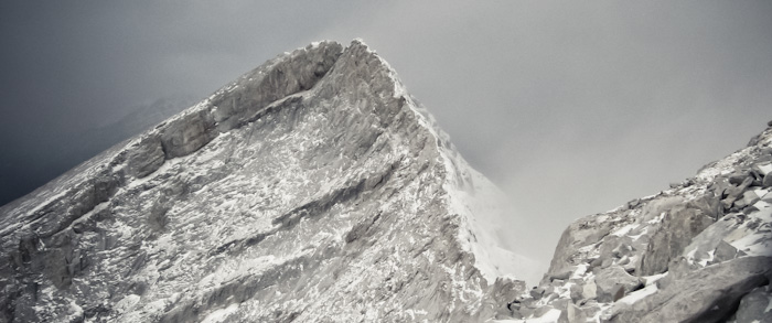 at top of Mt.Rundle